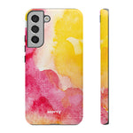 Sunset Watercolor-Phone Case-Samsung Galaxy S22 Plus-Matte-Movvy