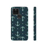 Anchor Hearts-Phone Case-Google Pixel 5 5G-Glossy-Movvy