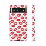 Red Lips-Phone Case-Google Pixel 6-Glossy-Movvy