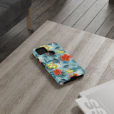 Hawaiian Flowers-Phone Case-Movvy