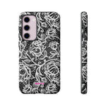 Laced Fleurs-Phone Case-Samsung Galaxy S23 Plus-Matte-Movvy