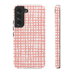 Seaside Plaid-Phone Case-Samsung Galaxy S22-Glossy-Movvy