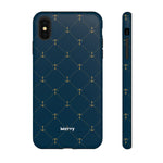 Anchor Quilt-Phone Case-iPhone XS MAX-Matte-Movvy