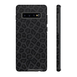 Onyx Leopard-Phone Case-Samsung Galaxy S10 Plus-Matte-Movvy