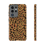 Tanned Leopard-Phone Case-Samsung Galaxy S21 Ultra-Glossy-Movvy