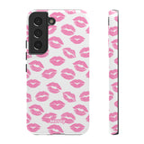 Pink Lips-Phone Case-Samsung Galaxy S22-Matte-Movvy