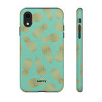 Caribbean Pineapple-Phone Case-iPhone XR-Glossy-Movvy