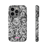 Laced Fleurs-Phone Case-iPhone 14 Pro-Matte-Movvy