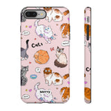 The Cat's Meow-Phone Case-iPhone 8 Plus-Glossy-Movvy