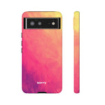 Sunset Brushstrokes-Phone Case-Google Pixel 6-Matte-Movvy