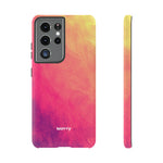 Sunset Brushstrokes-Phone Case-Samsung Galaxy S21 Ultra-Matte-Movvy