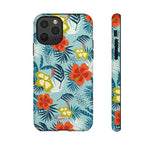 Hawaiian Flowers-Phone Case-iPhone 11 Pro-Matte-Movvy