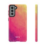 Sunset Brushstrokes-Phone Case-Samsung Galaxy S21-Glossy-Movvy