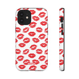 Red Lips-Phone Case-iPhone 12 Mini-Glossy-Movvy