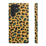 Golden Leopard-Phone Case-Samsung Galaxy S22 Ultra-Matte-Movvy