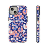 Seaside in Pink-Phone Case-iPhone 14-Glossy-Movvy