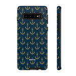 Gold Anchors-Phone Case-Samsung Galaxy S10-Matte-Movvy