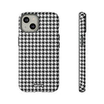 Houndstooth-Phone Case-iPhone 14-Matte-Movvy
