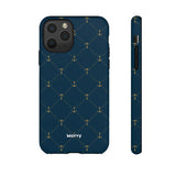 Anchor Quilt-Phone Case-iPhone 11 Pro-Glossy-Movvy