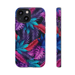 Purple Jungle-Phone Case-iPhone 13 Mini-Matte-Movvy