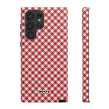 Gingham-Phone Case-Samsung Galaxy S22 Ultra-Matte-Movvy