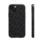 Onyx Leopard-Phone Case-iPhone 13 Mini-Glossy-Movvy