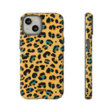 Golden Leopard-Phone Case-iPhone 14-Glossy-Movvy