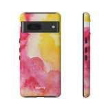 Sunset Watercolor-Phone Case-Google Pixel 7-Matte-Movvy