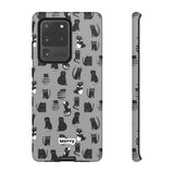 Black Cat-Phone Case-Samsung Galaxy S20 Ultra-Matte-Movvy