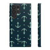 Anchor Hearts-Phone Case-Samsung Galaxy S22 Ultra-Glossy-Movvy