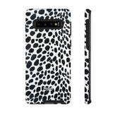 Spotted (Black)-Phone Case-Samsung Galaxy S10-Glossy-Movvy