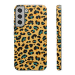 Golden Leopard-Phone Case-Samsung Galaxy S22 Plus-Glossy-Movvy