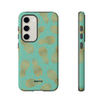 Caribbean Pineapple-Phone Case-Samsung Galaxy S23-Matte-Movvy