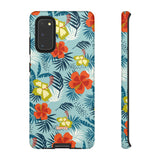 Hawaiian Flowers-Phone Case-Samsung Galaxy S20-Glossy-Movvy