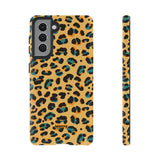 Golden Leopard-Phone Case-Samsung Galaxy S21-Matte-Movvy