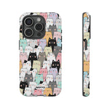 Cat Lady-Phone Case-iPhone 15 Pro-Matte-Movvy