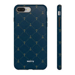 Anchor Quilt-Phone Case-iPhone 8 Plus-Matte-Movvy