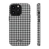 Houndstooth-Phone Case-iPhone 13 Pro-Matte-Movvy