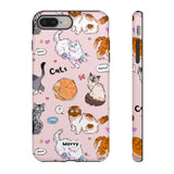 The Cat's Meow-Phone Case-iPhone 8 Plus-Matte-Movvy