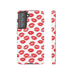 Red Lips-Phone Case-Samsung Galaxy S21 FE-Glossy-Movvy