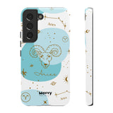 Aries (Ram)-Phone Case-Samsung Galaxy S22-Glossy-Movvy