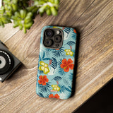 Hawaiian Flowers-Phone Case-Movvy