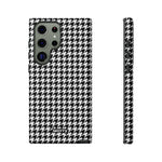 Houndstooth-Phone Case-Samsung Galaxy S23 Ultra-Matte-Movvy