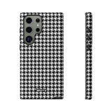 Houndstooth-Phone Case-Samsung Galaxy S23 Ultra-Matte-Movvy