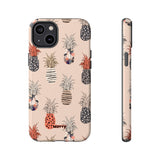 Pineapples in the Wild-Phone Case-iPhone 14 Plus-Glossy-Movvy