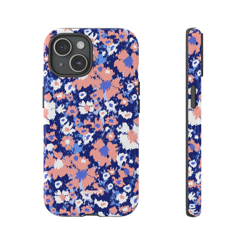 Seaside in Pink-Phone Case-iPhone 15-Glossy-Movvy