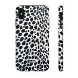 Spotted (Black)-Phone Case-iPhone XS MAX-Glossy-Movvy