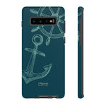 Wheel and Anchor-Phone Case-Samsung Galaxy S10 Plus-Matte-Movvy