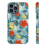 Hawaiian Flowers-Phone Case-iPhone 13 Pro Max-Matte-Movvy