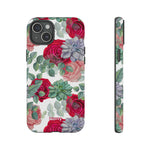 Succulent Roses-Phone Case-iPhone 15 Plus-Matte-Movvy